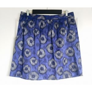 Purple Print George Skirt